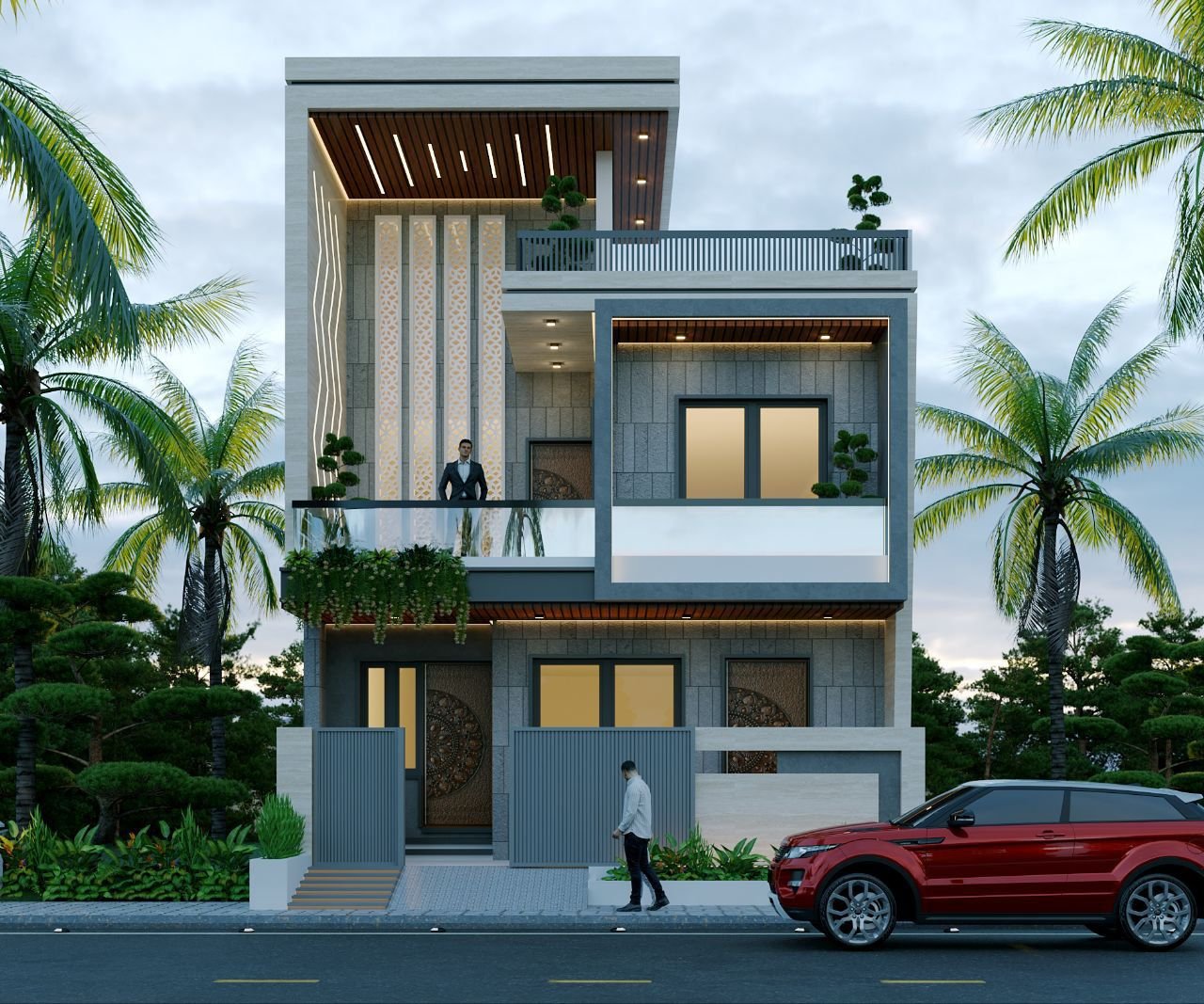 Luxury Duplex Interior & Ceiling Work